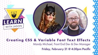 Creating CSS & Variable Font Text Effects