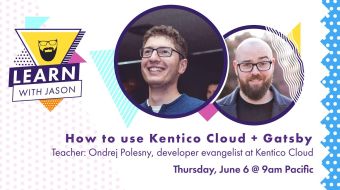 How to use Kentico Cloud + Gatsby