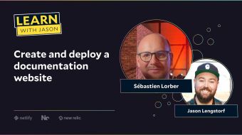 Create and deploy a documentation website