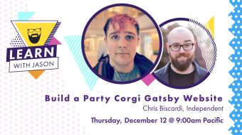 Build a Party Corgi Gatsby Website