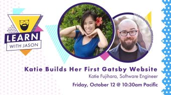 Katie Builds Her First Gatsby Website