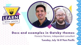 Docs and Examples in Gatsby Themes