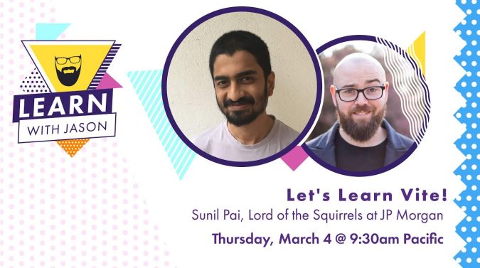 Sunil Pai on a title card that reads, "Let's Learn esbuild!"