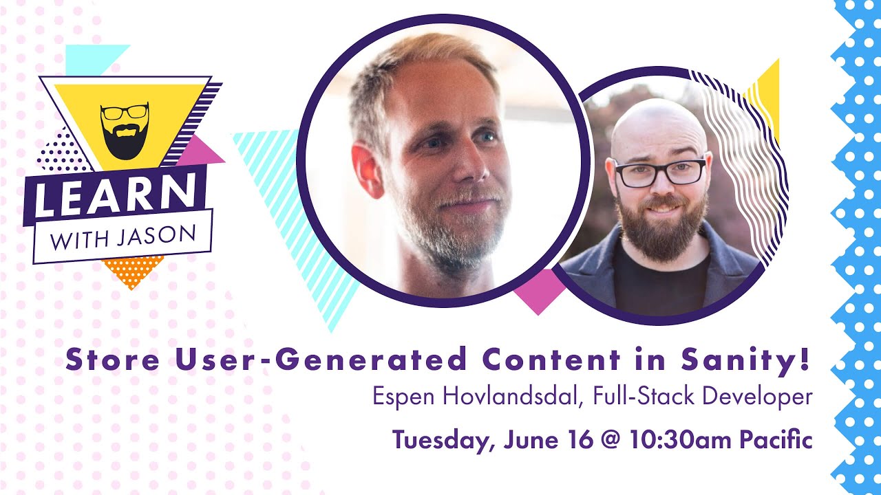 Store User-Generated Content in Sanity!