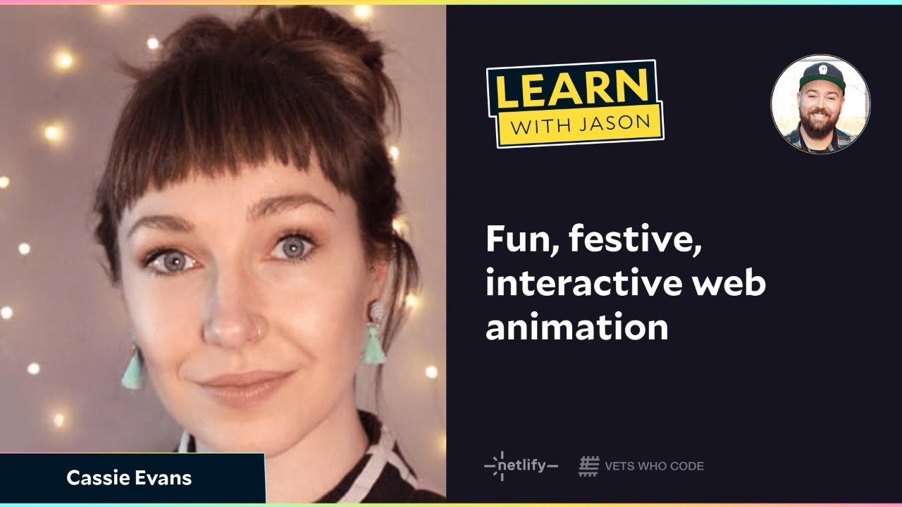 Fun, festive, interactive web animation
