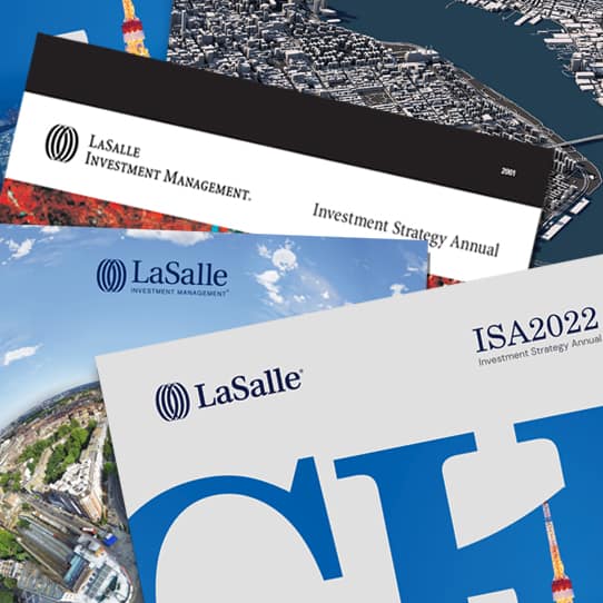 LaSalle websites in the form of scattered cards