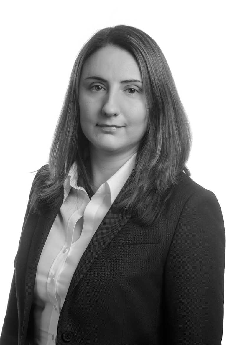Portrait of Oksana Karmazyn, Executive Assistant to Head of Retail Investment Germany at JLL in Frankfurt