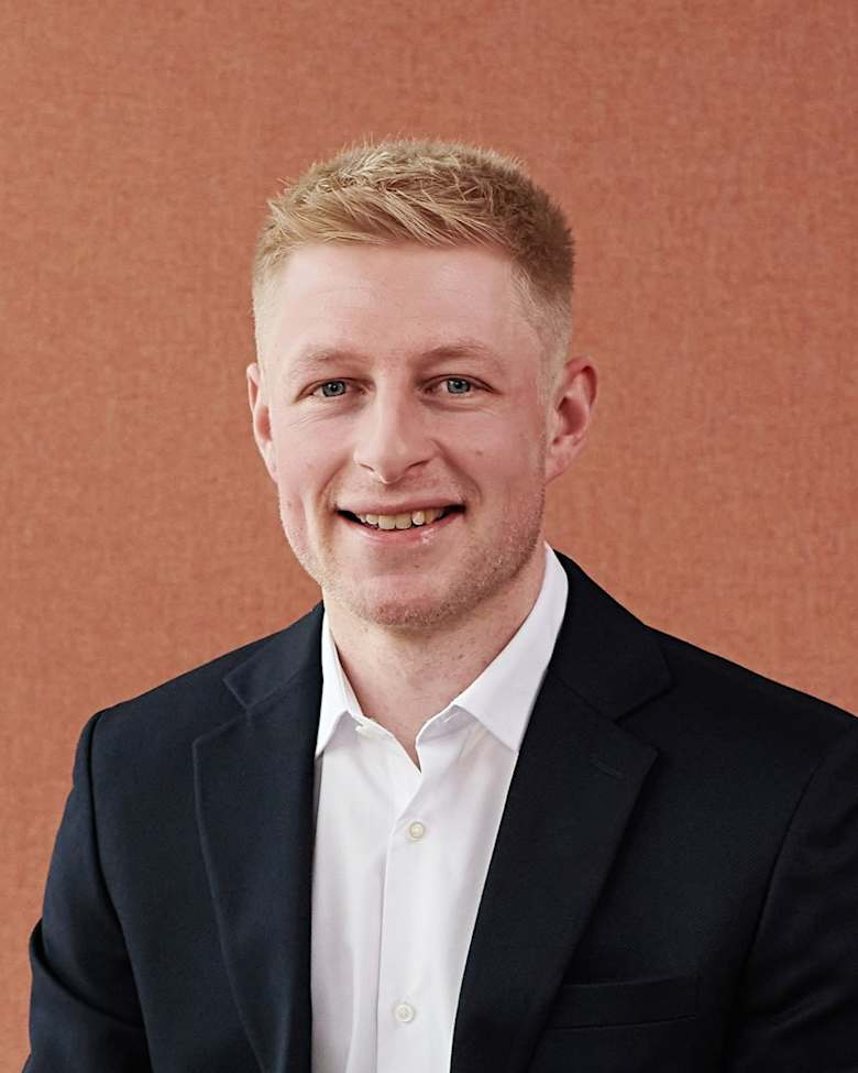 Portrait of Samuel Flewitt, Assistant Surveyor – Building Surveying at JLL in Birmingham