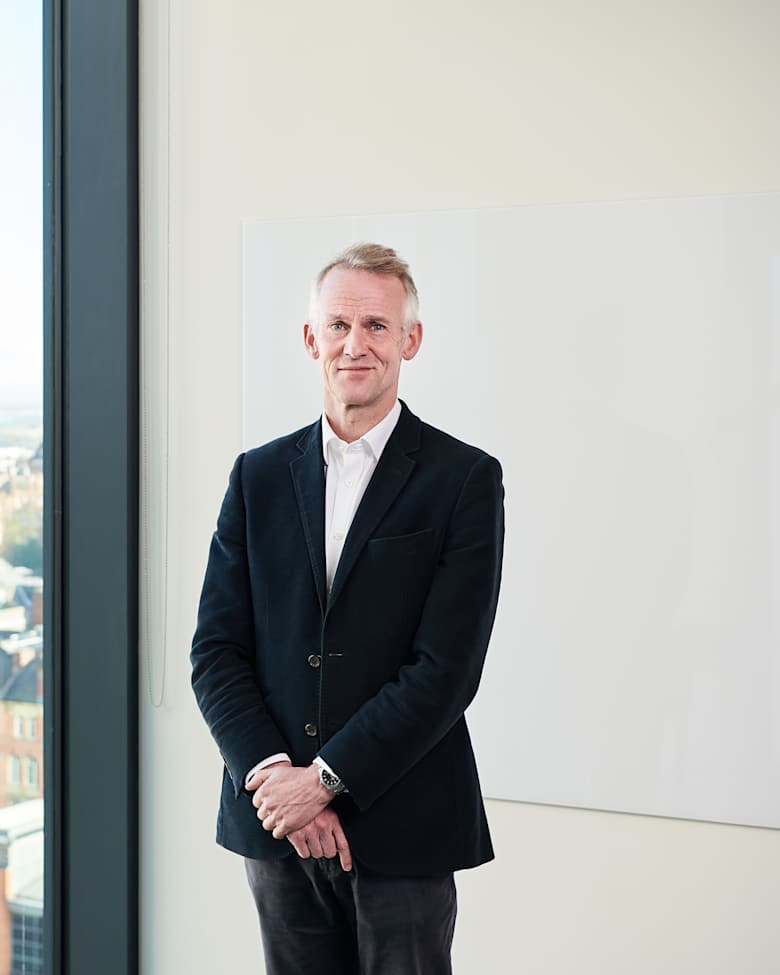 Portrait of Edward Blood, Director at JLL in Manchester