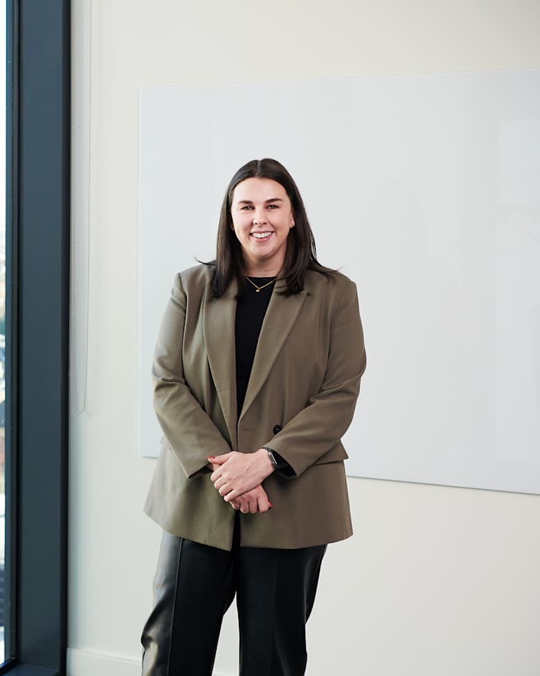 Portrait of Emma Bowker, Senior Surveyor at JLL in Manchester