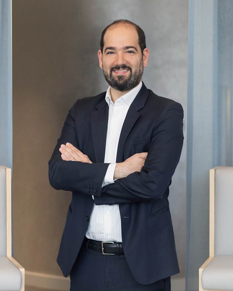 Portrait of Salah Sahyoun, Senior Director, Deputy Head of Consulting MEA at JLL in Dubai