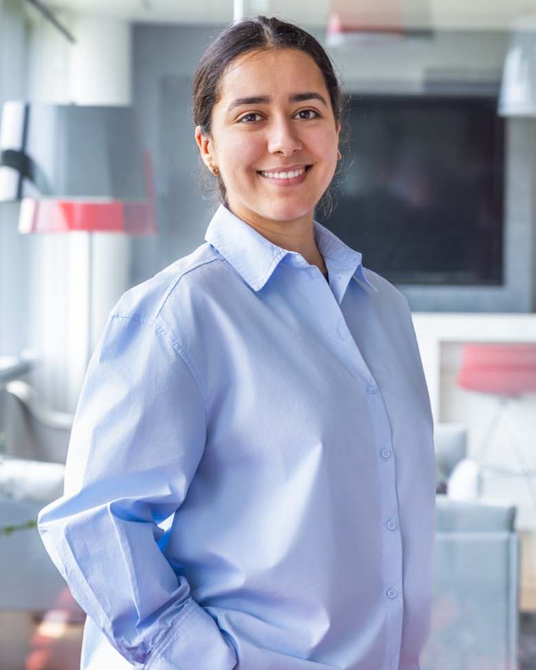 Portrait of Tilila Assoul, Advisor Tenant Representation at JLL in Bertrange