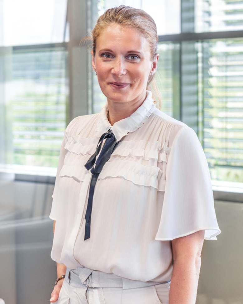 Portrait of Stephanie Philippot, Consultant, Office Agency at JLL in Bertrange