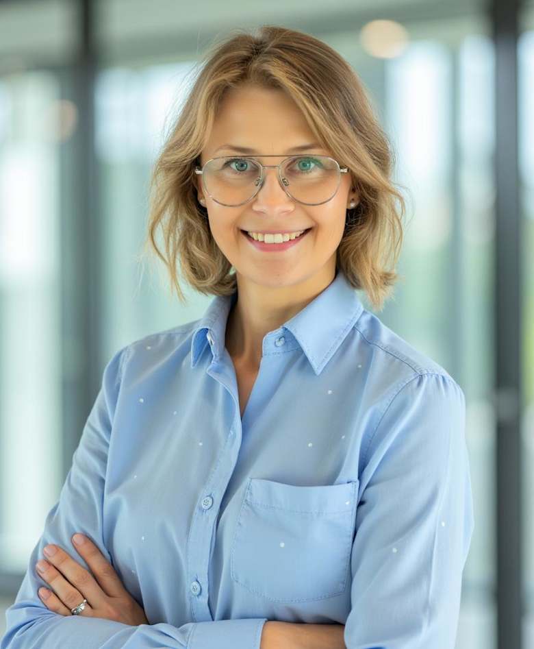 Portrait of Aleksandra Kaszuba, Senior Consultant at JLL in Warsaw