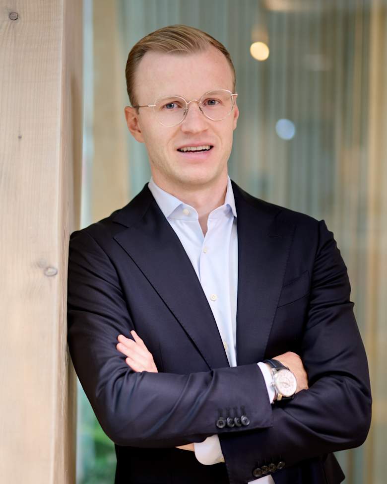 Portrait of Ruben Coenen, Head of Office Agency Flanders at JLL in Antwerp
