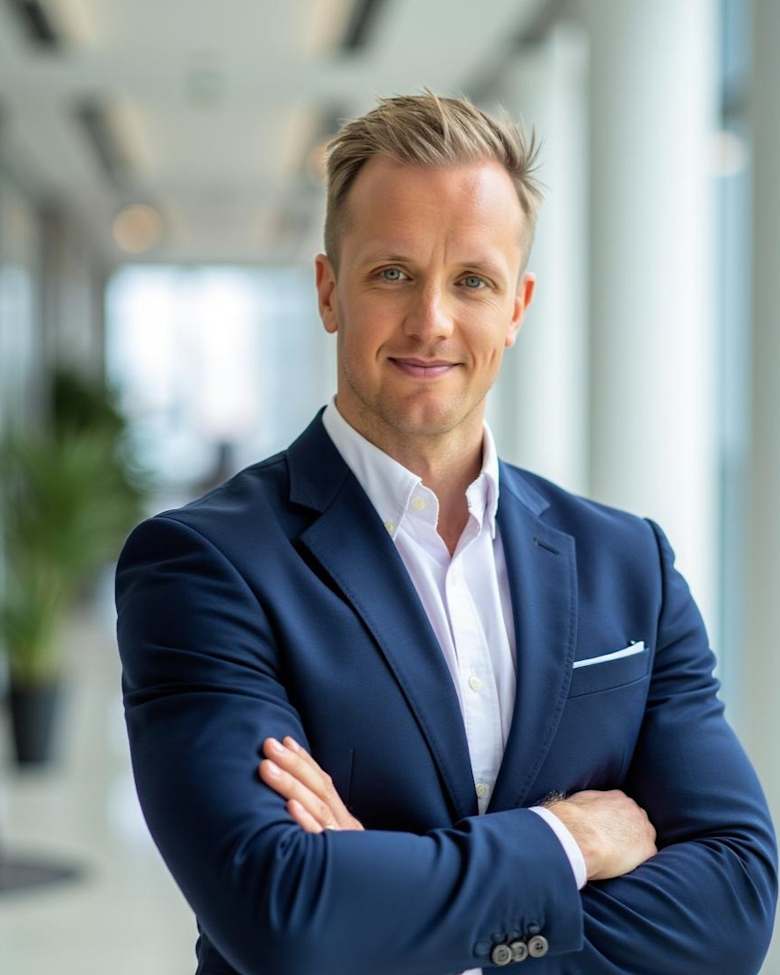 Portrait of James Heggett, Director – Flex Office at JLL in London