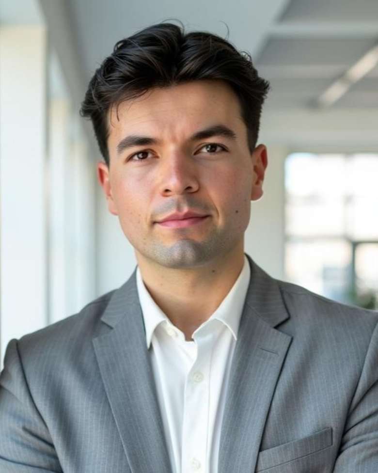 Portrait of Greg Saini, Graduate Surveyor at JLL in Edinburgh