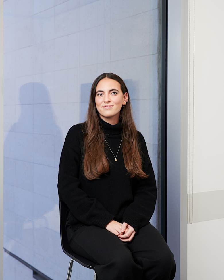 Portrait of Immy Hall, Surveyor at JLL in London