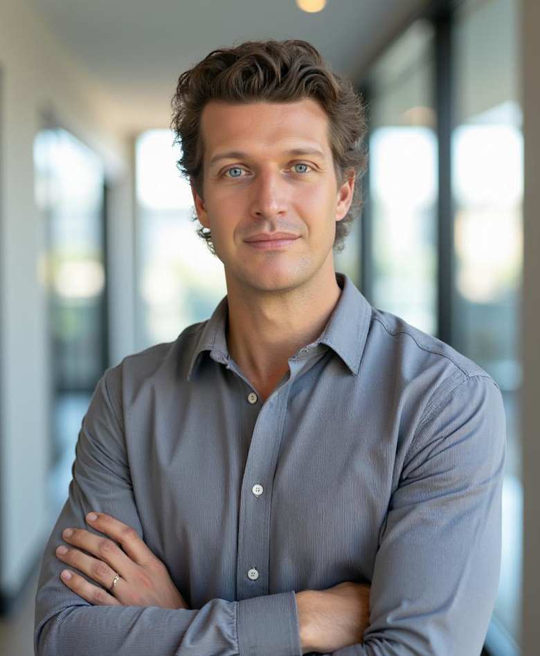 Portrait of Edward Burgess, Head of UK Marketing at JLL in London