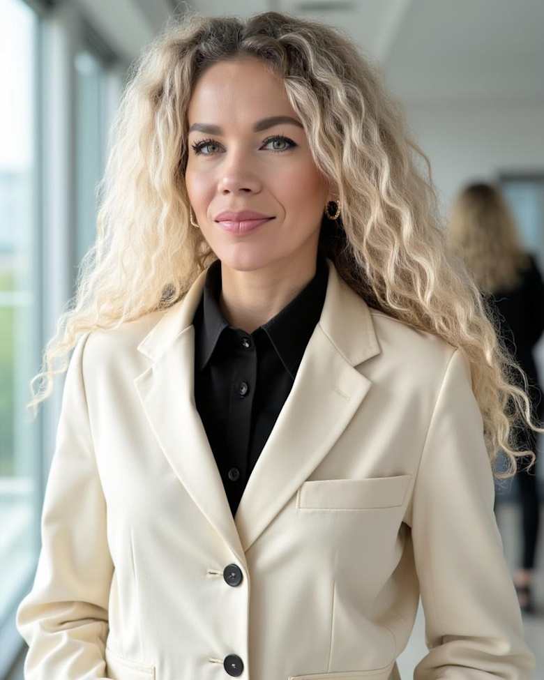 Portrait of Olena Motorna