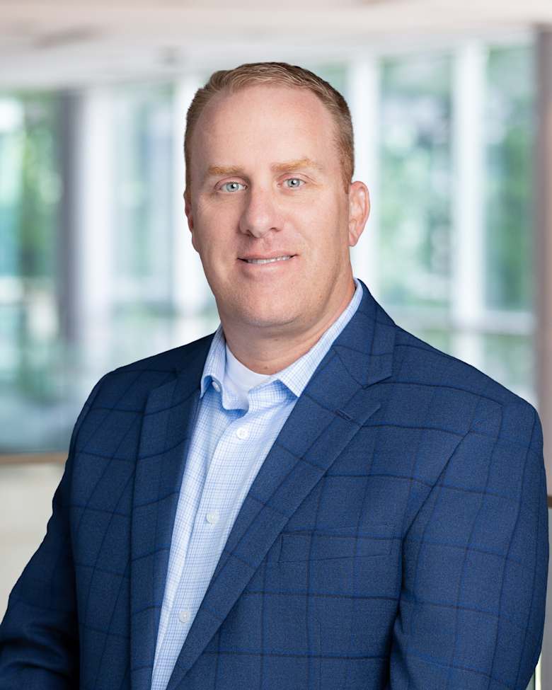 Portrait of Eric Wahlers, Managing Director at JLL in Berwyn