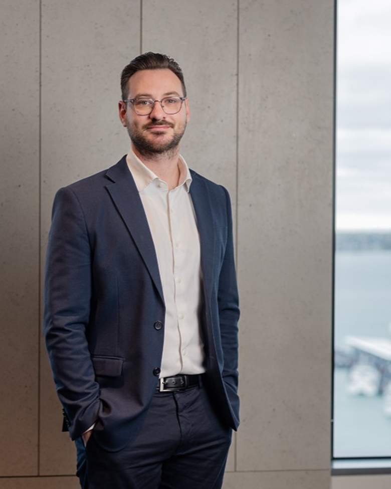 Portrait of Steven Harris, Senior Broker, Logistics & Industrial at JLL in Auckland