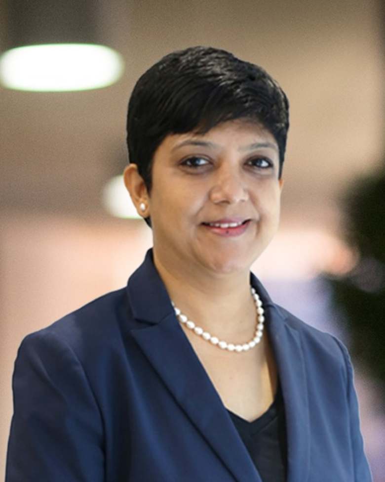 Portrait of Meenakshi Cornelius, Head of HR India, Bangladesh, Mauritius and Sri Lanka at JLL in Gurgaon