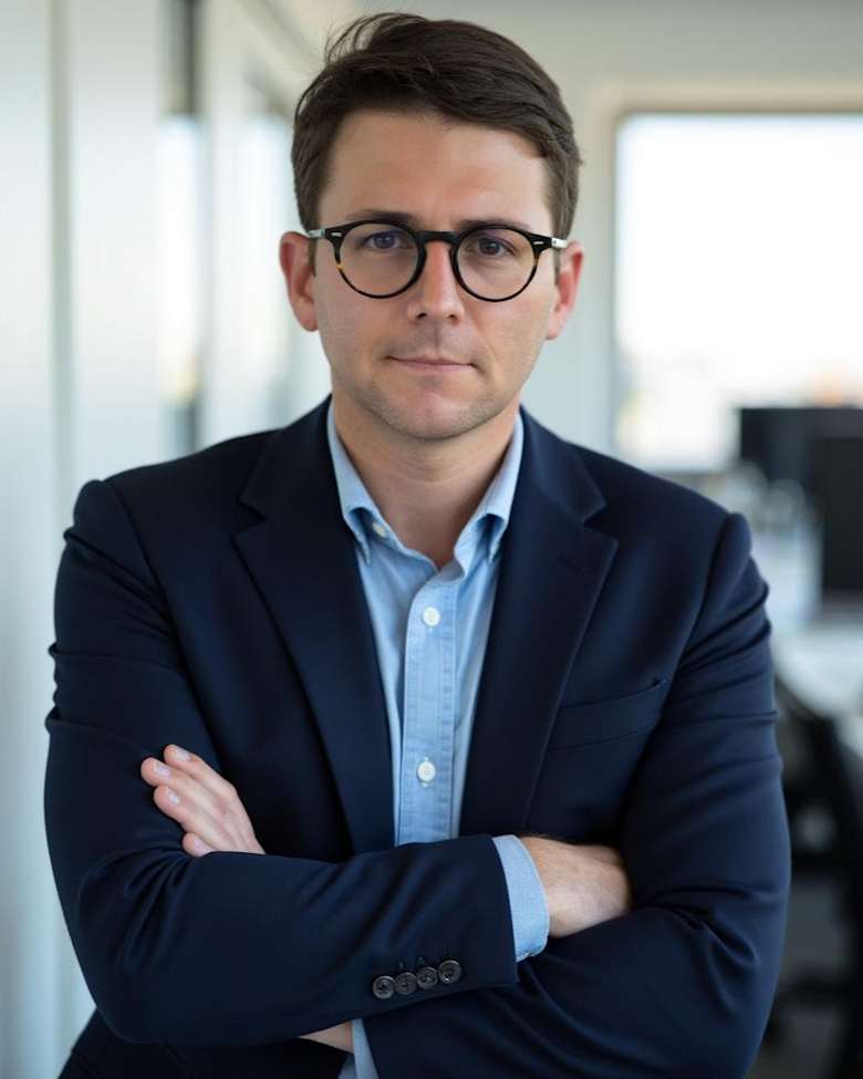 Portrait of Julien Naouri, Executive Vice President, Head of Investment Sales Asia, Hotels & Hospitality Group at JLL in Singapore