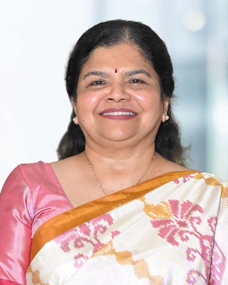 Portrait of Lata Pillai, Senior Managing Director & Head of Capital Markets, India at JLL in Mumbai