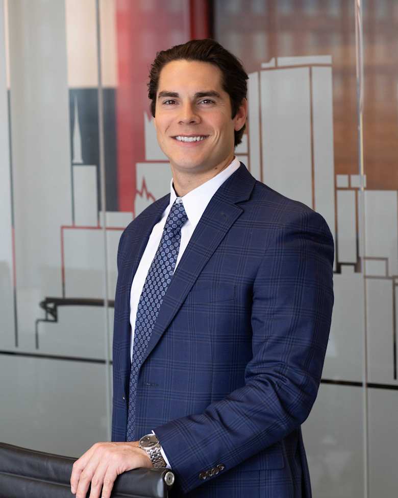 Portrait of Nick Hepner, Senior Vice President at JLL in Milwaukee