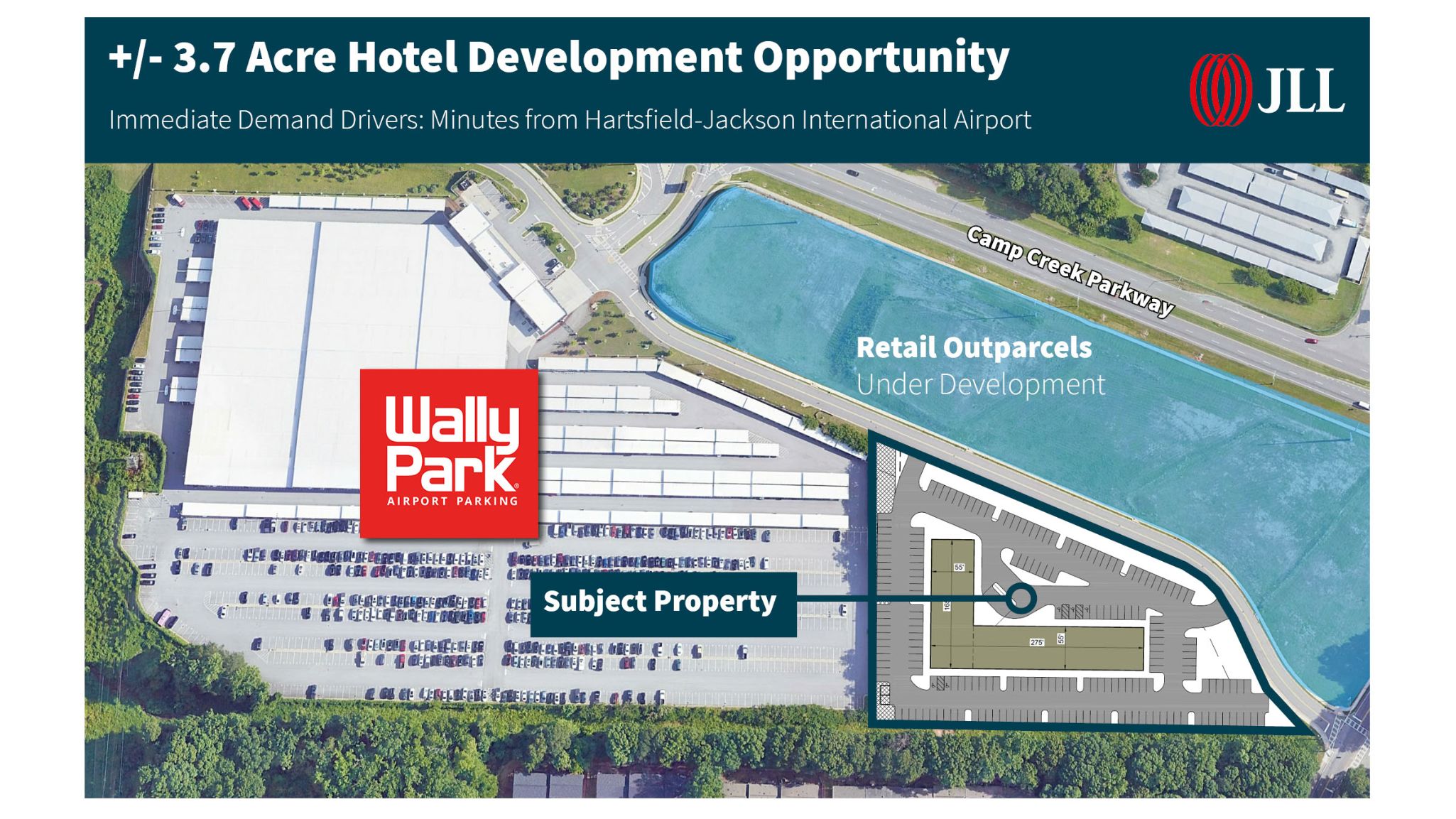 Wally Park (Hotel Outparcel) — Sale in College Park, GA, photo 1 of 8