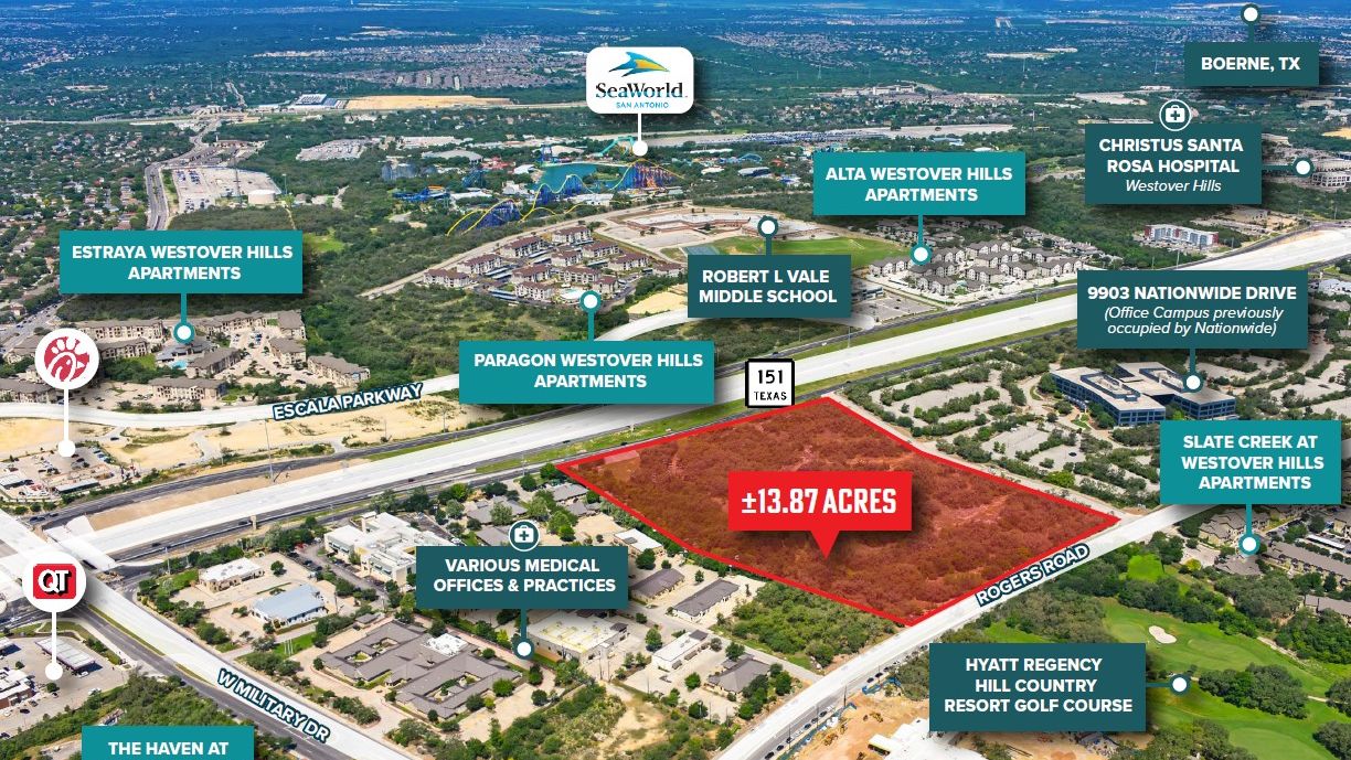 Westover Hills | ±13.87 AC Development Site in San… — Sale in San Antonio, TX, photo 7 of 8