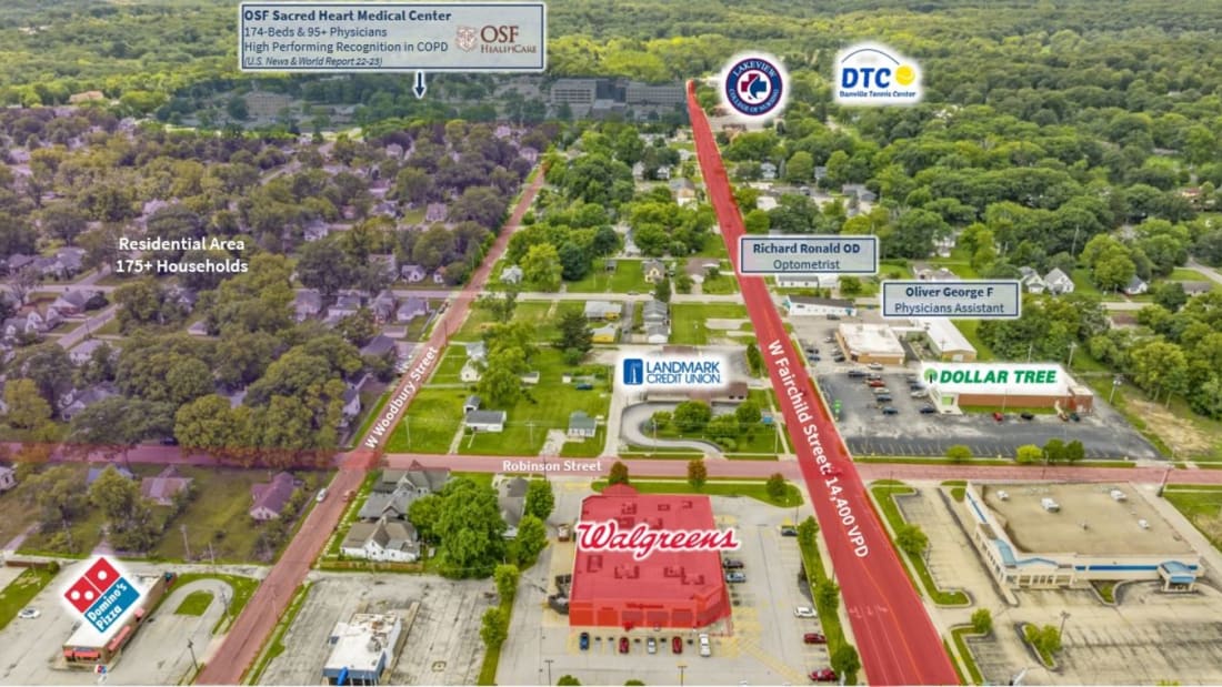 Walgreens - Danville, IL 4_出售物業