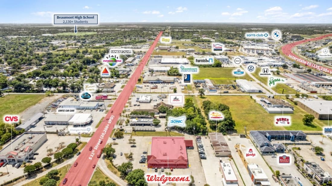 Walgreens - Beaumont, TX (3605 College St) 4_Actifs en vente