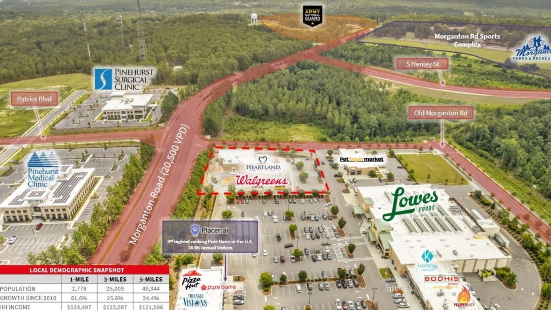 Walgreens & Heartland Dental - Southern Pines, NC 4_販売物件