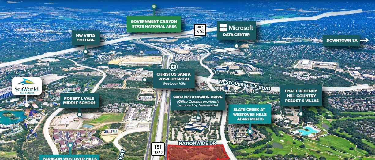 Westover Hills | ±13.87 AC Development Site in San… — Sale in San Antonio, TX, photo 3 of 8