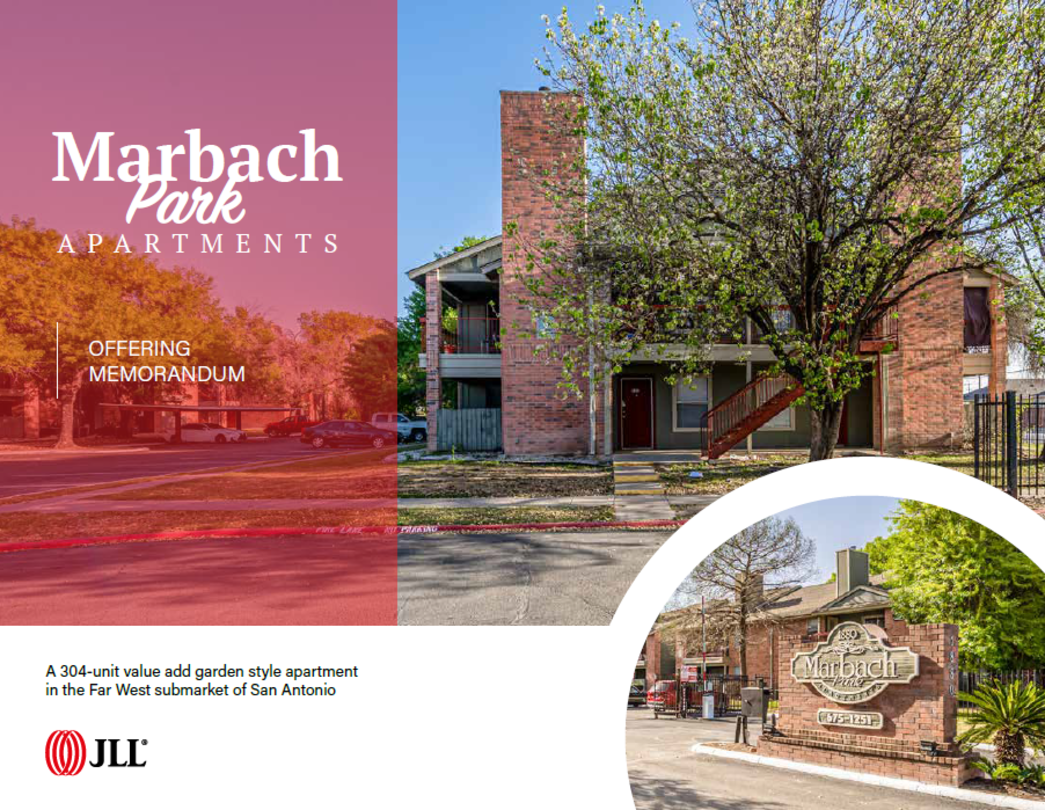 Marbach Park 2022 Property For Sale San Antonio JLL