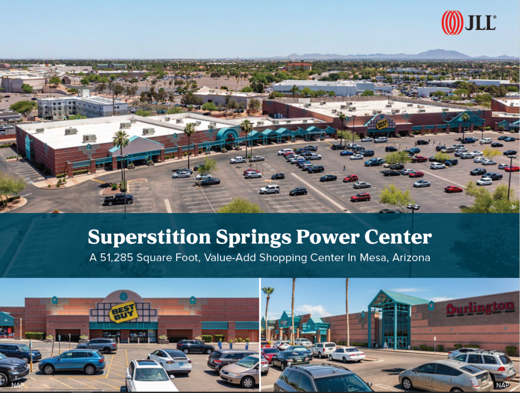Superstition Springs Power Center Mesa Properties for Sale US JLL