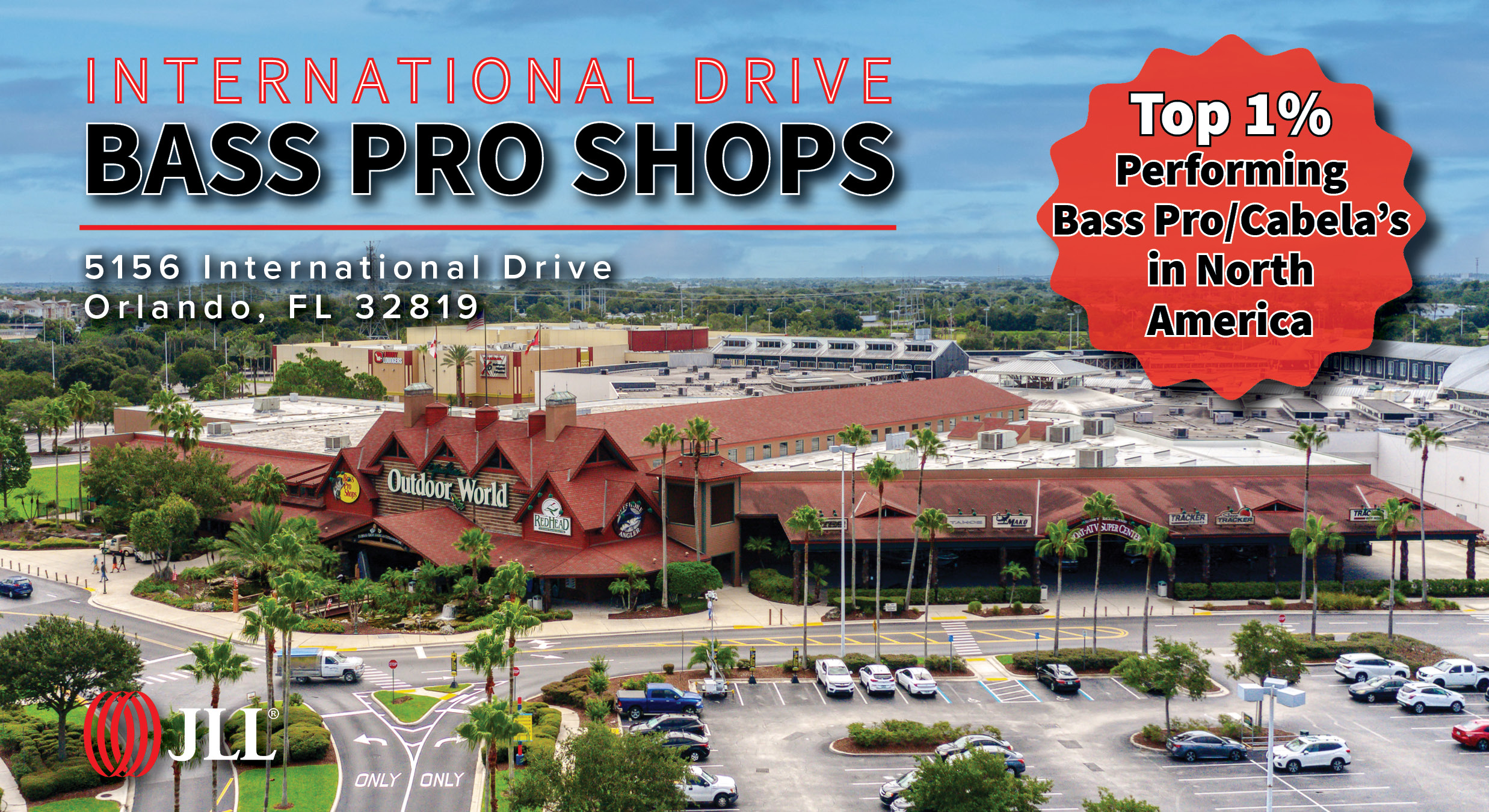 5156 International Drive - Bass Pro Shops - Orlando - Properties for Sale, US