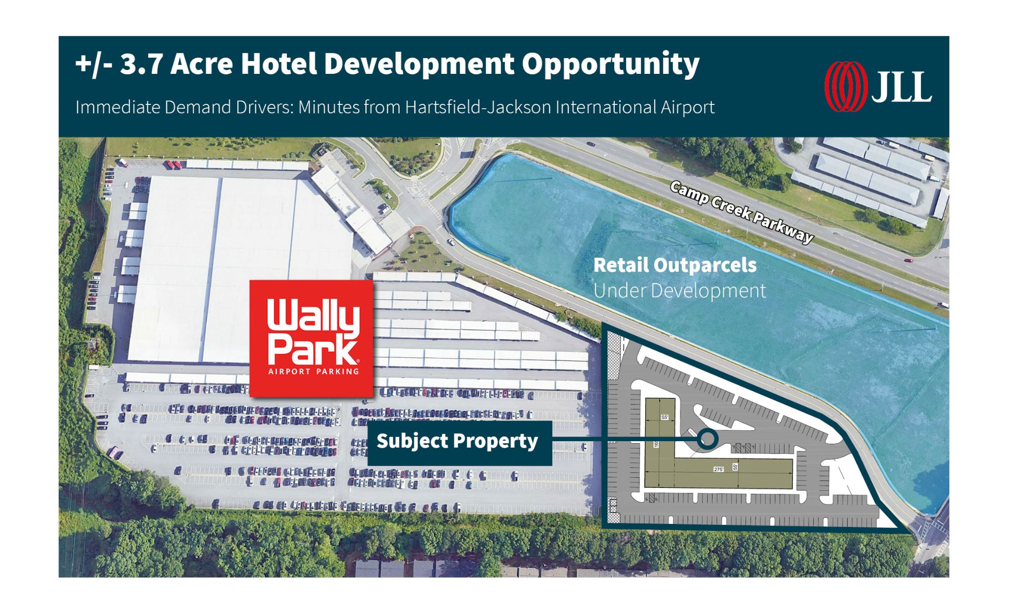 Wally Park (Hotel Outparcel) — Sale in College Park, GA, photo 2 of 8