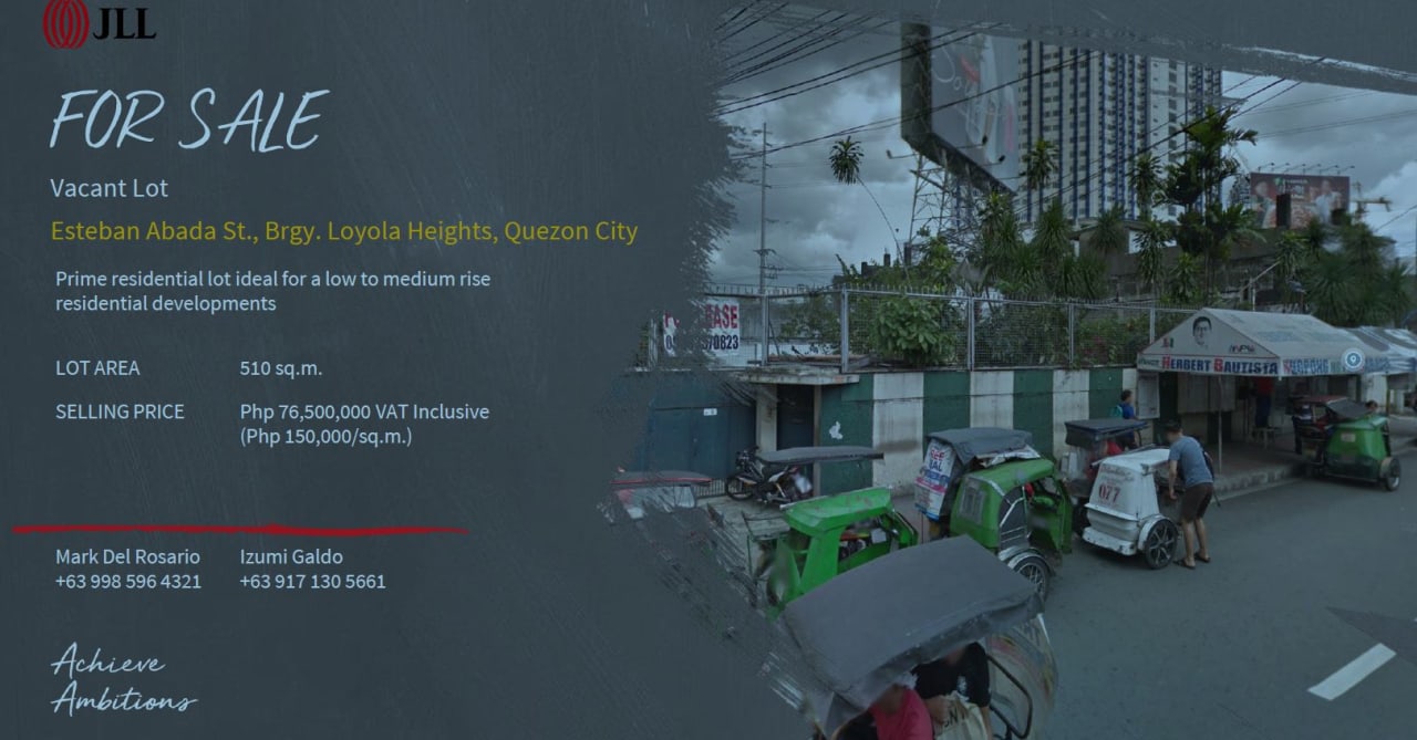 Esteban Abada Lot Quezon City Property for Sale CN