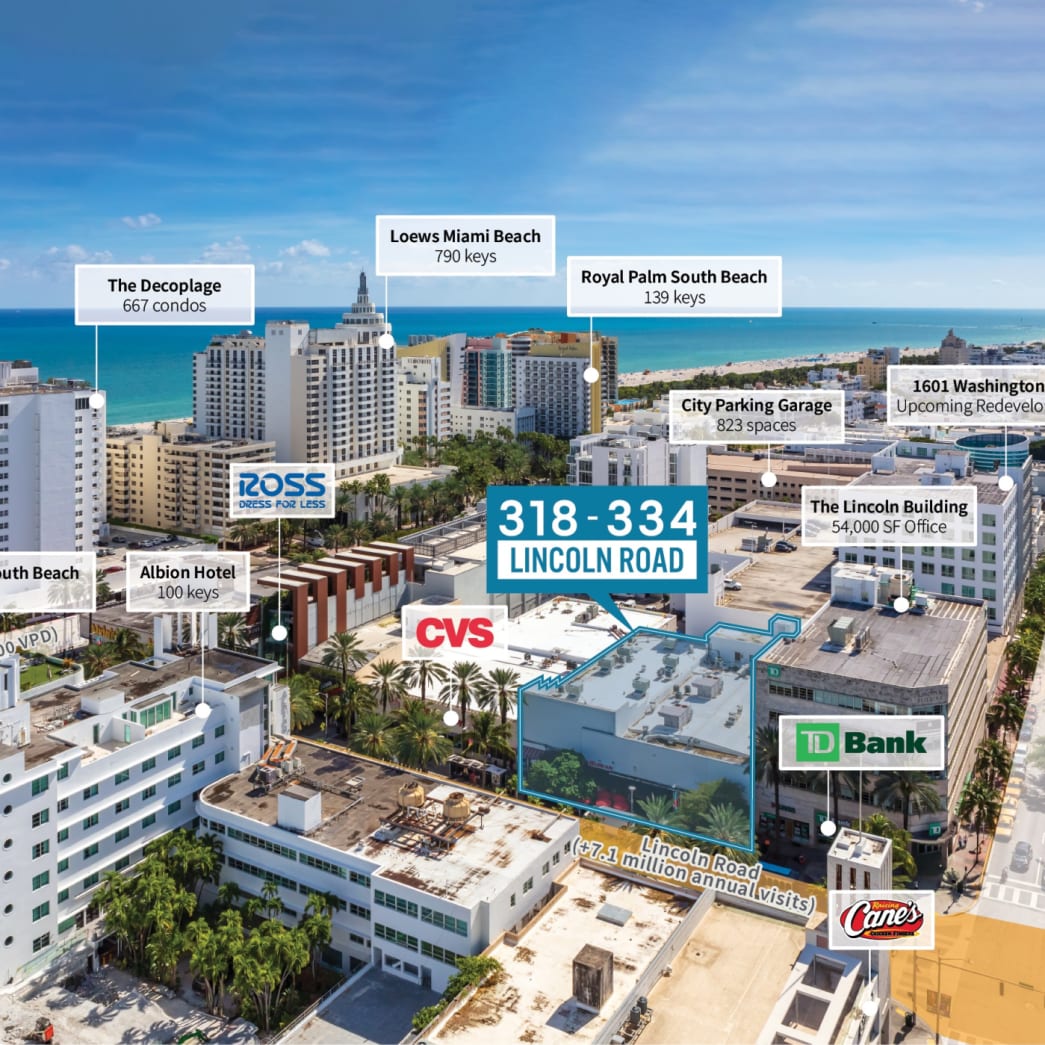 318-334 Lincoln Road_Actifs en vente