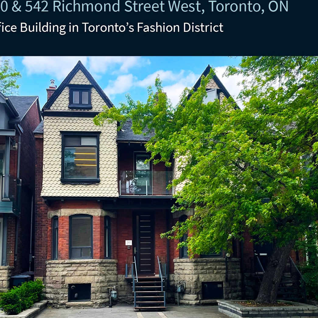 540 &amp; 542 Richmond Street West_Property for Sale