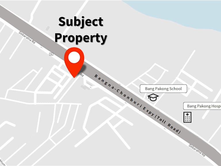 Land with Building in Bang Pakong_Property for Sale