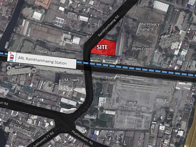 Leasehold land 756 sq.wah on Ramkhamhaeng road_Property for Sale