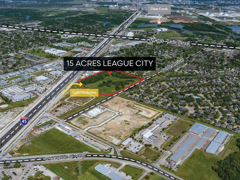 15.27 Acres on Calder Drive - League City, TX_Property for Sale