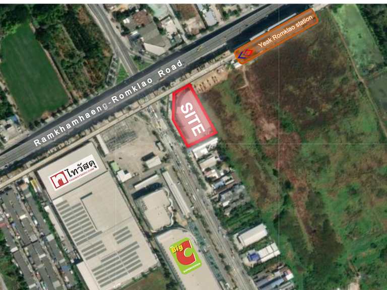 Corner plot of land at Ramkhamhaeng- Romklao road_出售物業