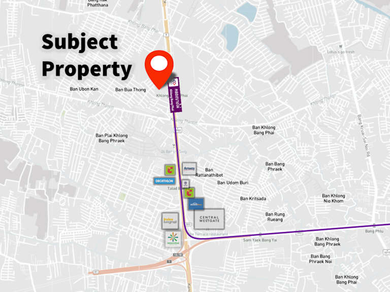 15 rai freehold land 0 m. from MRT Khlong Bang Phai Park &amp; Ride Station_Property for Sale