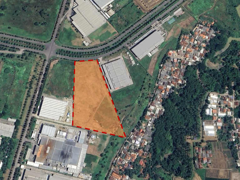 3.5 Ha Industrial Land for Sale in Suryacipta Karawang_Propriété à vendre