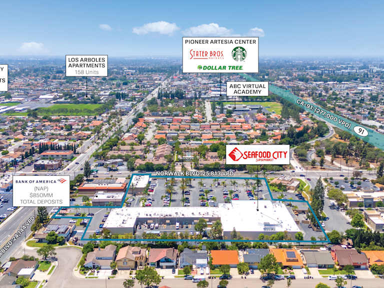 Cerritos Center (Grocery Anchored Retail Center)_Property for Sale